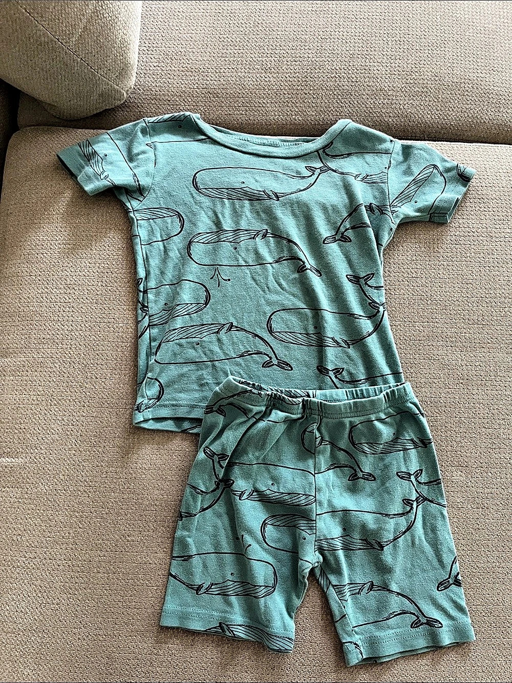 💙5 for $10💙 Just One You Whale Print Matching Set Size 4T